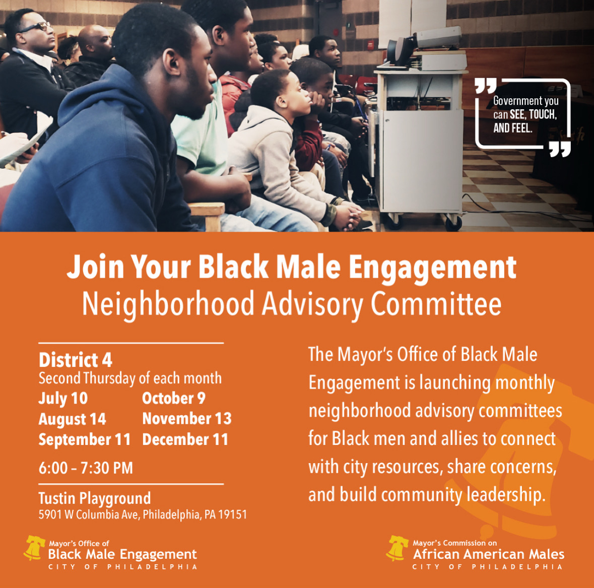 Black Male Engagement Neighborhood Advisory Committee