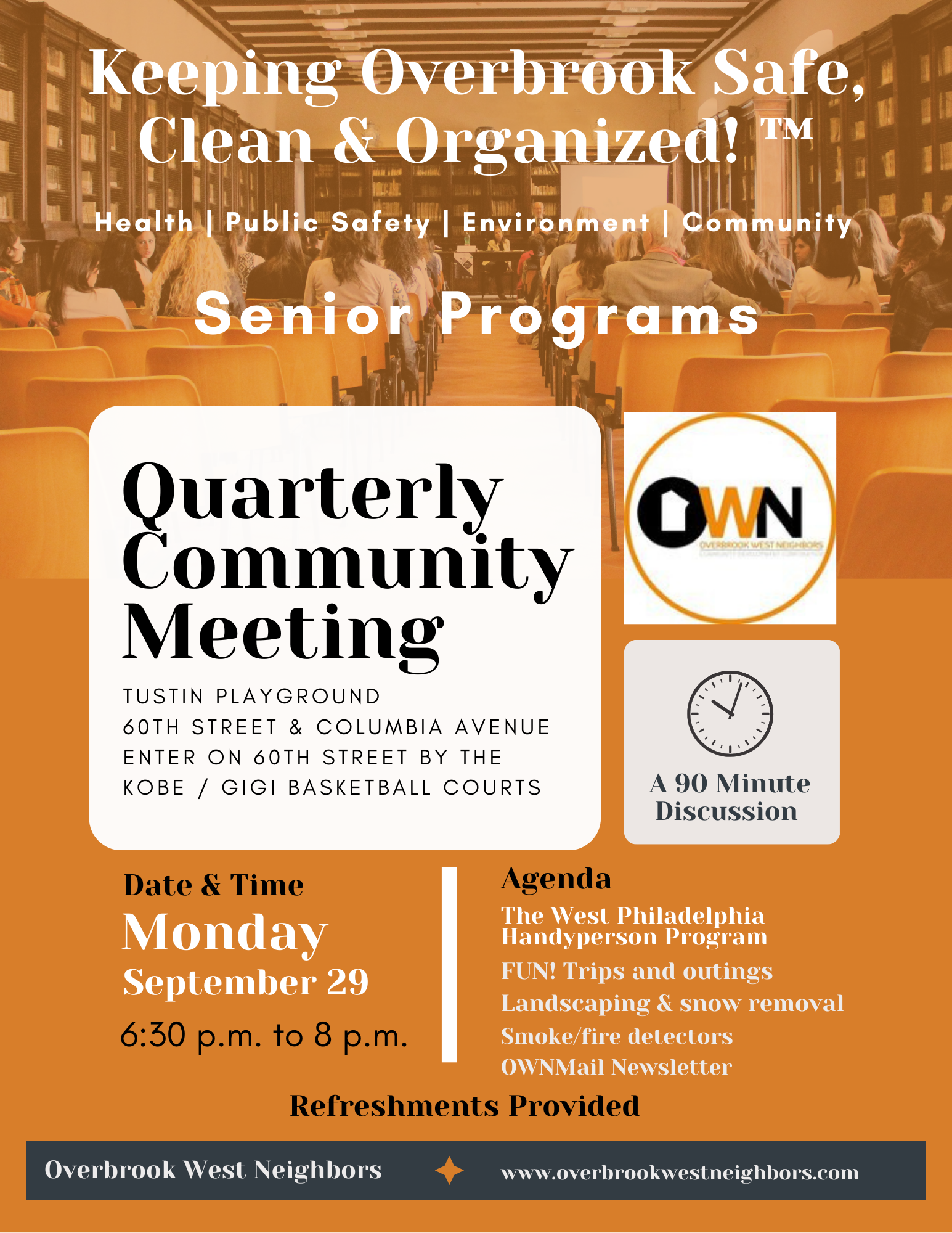Fall 2025 Quarterly Community Meeting