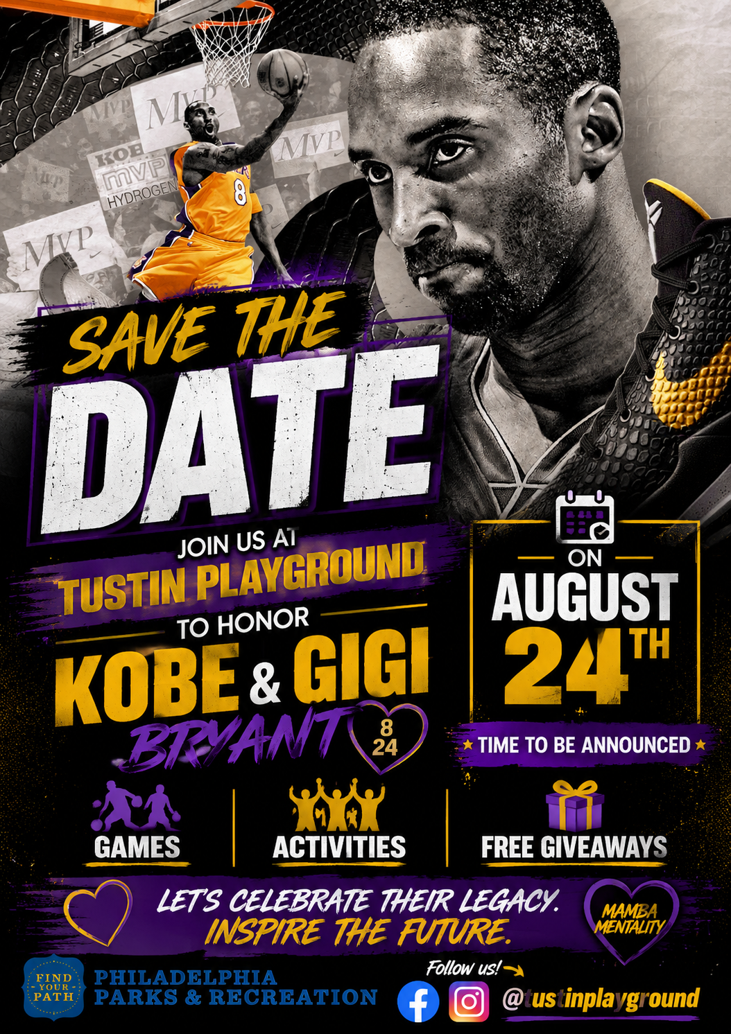 Mamba Day! A Celebration of Kobe & Gigi