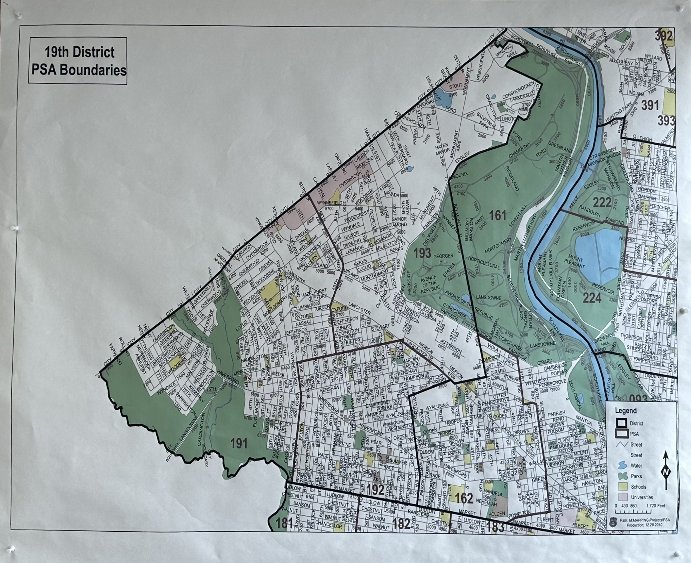 19th District PSA Map