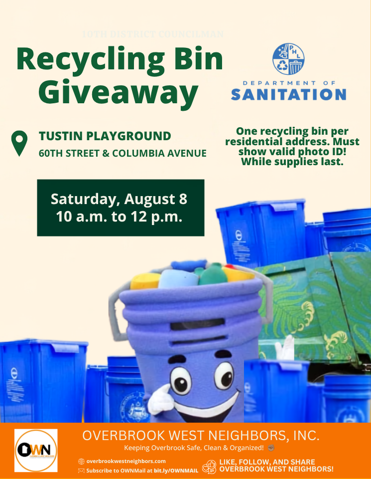 Recycling Bin Giveaway